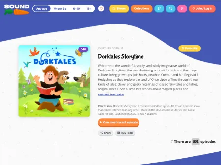 Curated show & episode pages