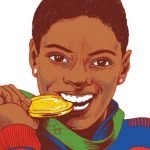 Simone Biles read by Lindsey Vonn episode logo
