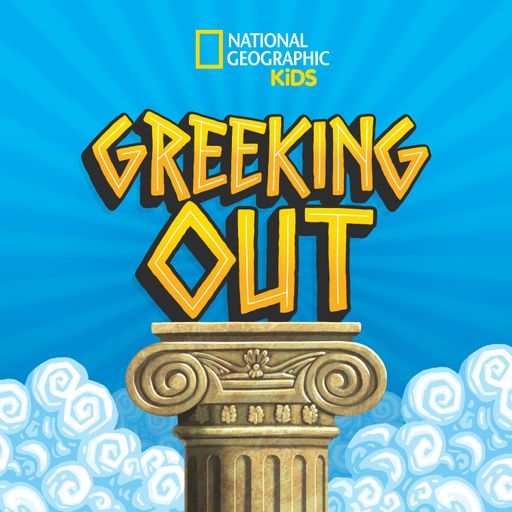 logo for National Geographic's show called Greeking Out