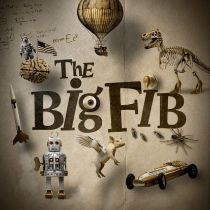 The Big Fib logo