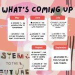 STEM TO THE FUTURE: What’s coming up? episode logo