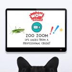 Zoo Zoom Famous: Life Hacks From A Professional Cricket episode logo