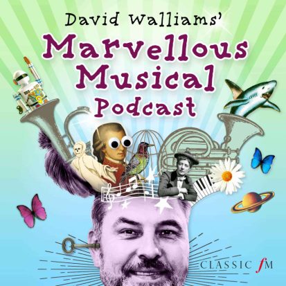 David Walliams' Marvellous Musical Podcast logo