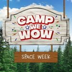 Camp WeWow Space Week Day 5 episode logo