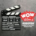 RoboFish: A Mindy and Guy Raz Production episode logo