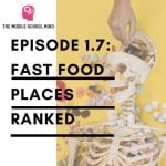 1.7 Fast Food Places Ranked episode logo