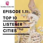 1.11 Top 10 Listener Cities episode logo