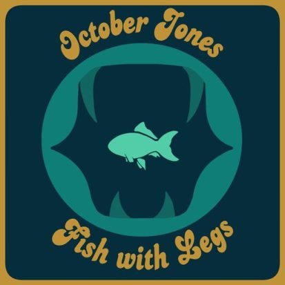 October Jones & Fish with Legs logo