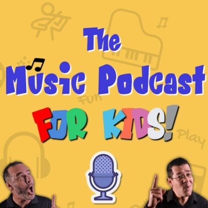 The Music Podcast for Kids logo