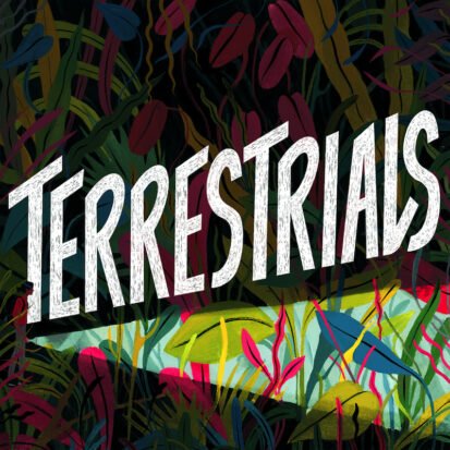 Radiolab for Kids Presents: Terrestrials logo