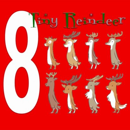 8 Tiny Reindeer logo