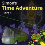 Simon’s Time Adventure Part 1 episode logo