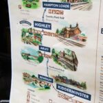 187 Steam train stops at country station episode logo