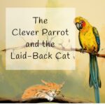 The Clever Parrot and the Laid-Back Cat episode logo