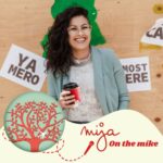 Mija on the Mike with: Pam Covarrubias from Café con Pam episode logo