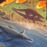 Kronosaurus vs Quinkana episode logo