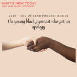 S2 E47: The story of the young black gymnast who stood up against racism and Gymnastics Ireland episode logo