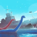 Apatosaurus vs Camarasaurus episode logo