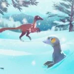 Troodon vs Leaellynasaura episode logo