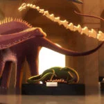Massospondylus vs Diplodocus episode logo