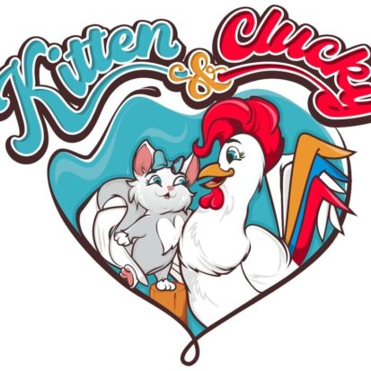 Kitten & Clucky logo