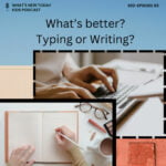 S2 E65: 20 Questions: Typing vs Writing – is there a difference in how the brain behaves episode logo