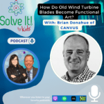 How do Old Wind Turbines Blades Become Art? episode logo