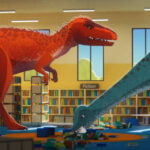 Carcharodontosaurus vs Vulcanodon episode logo