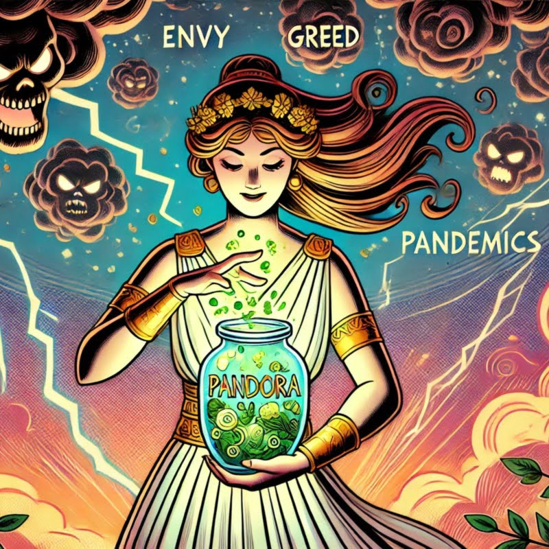 Pandora's Jar from Storynory | Children's Podcast