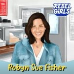 Robyn Sue Fisher Read by Sarah Thomas episode logo