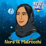 SLEEPY BONUS! Nora Al Matrooshi: Aiming for the Moon episode logo