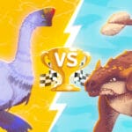 Citipati vs Pinacosaurus episode logo