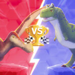 Carnotaurus vs Ferrodraco episode logo