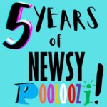 Newsy Pooloozi turns 5!! Plus a LOT of news – from wars to AI, chess to Taylor, and tons of weird animals episode logo