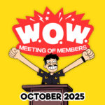 Sneak Peek at October’s World Organization of Wowzers Meeting of Members episode logo