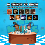 Halloween Happenings, Spooky Celebrations, and Frightful Fun episode logo