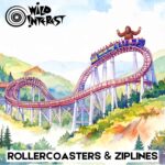 Rollercoasters & Ziplines episode logo