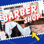 Postcards from Earth: Mozi Gets a Haircut episode logo